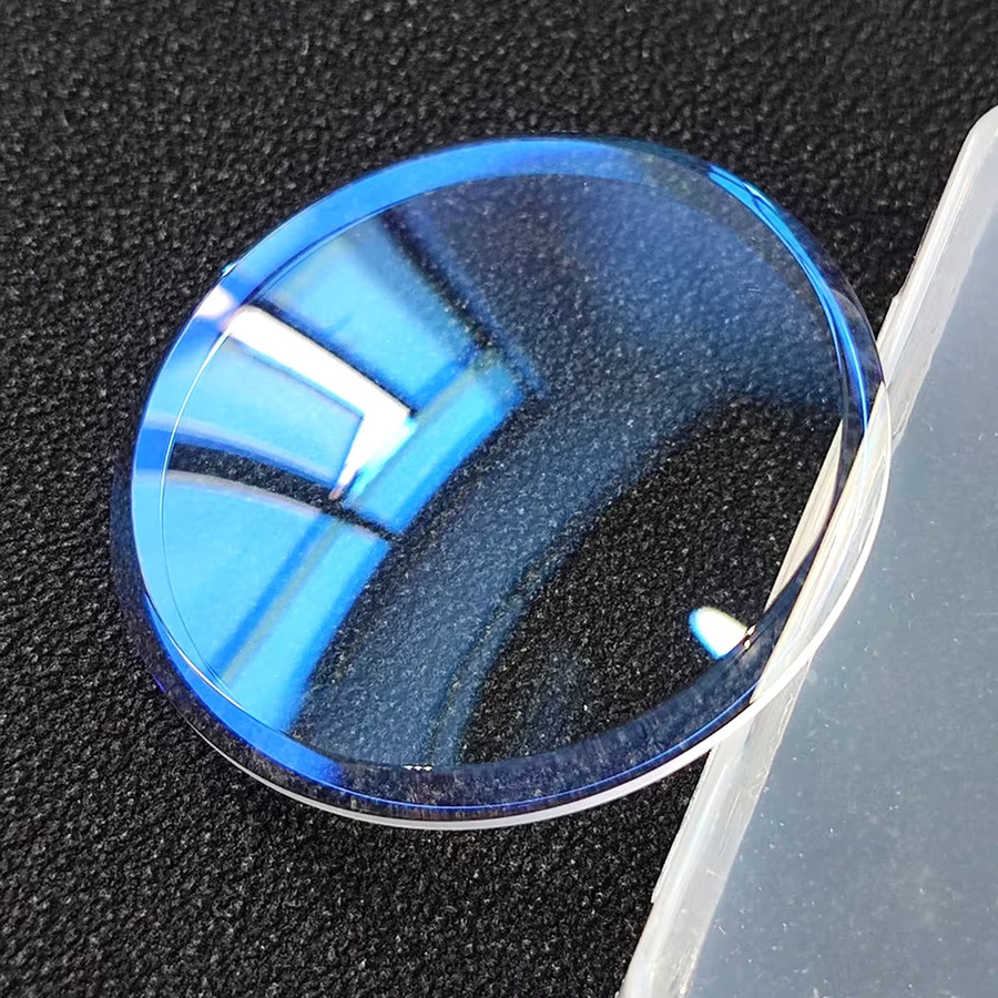 OUMASHI Uhrenzubehör Mineral Glas, Doppel Dome, 33mm, Bunt - Bild 2