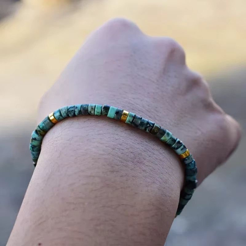 Prettyland Armband, Türkis, Perle, Unisex - Bild 2