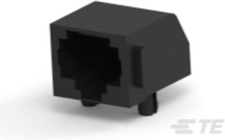 TE Connectivity Standard Modular Jack 5555248-1 in Schwarz - Bild 1
