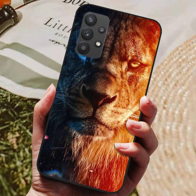 Samsung Galaxy A52 5G Hülle aus weichem Silikon und TPU in Schwarz und Multicolour - Bild 1