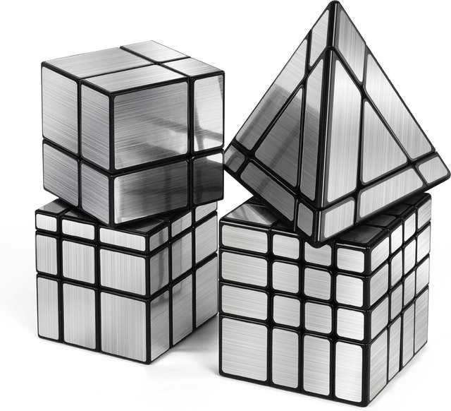 SENGSO Mirror Cube 2x2 3x3 4x4 Magic Tower, Puzzlespielzeug - Bild 1