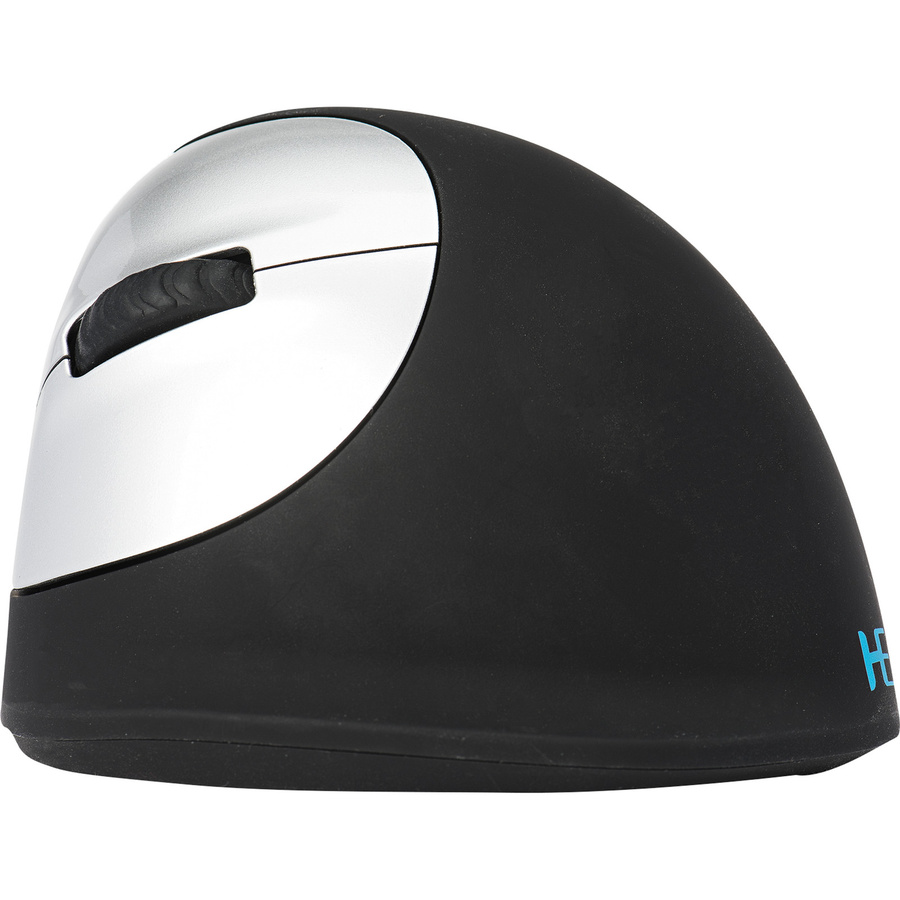 R-Go Tools HE Mouse Ergonomische Optische Funkmaus in Schwarz und Silber B/H/T: 8,3 x 7,6 x 10,5 cm - Bild 2
