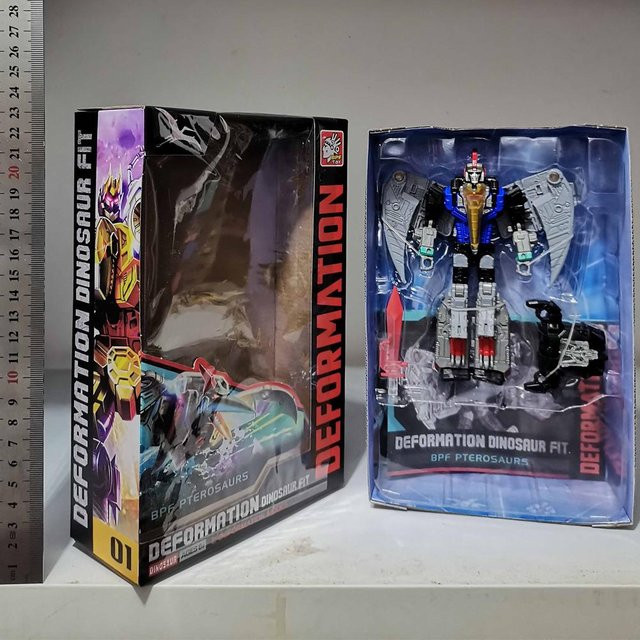 BPF Transformers Volcanicus 5-in-1 Kombinationsroboter, Verwandlungsspielzeug, ab 18 Jahren - Bild 1