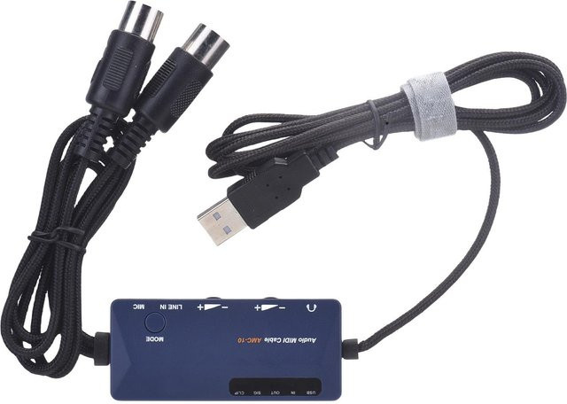 DOREMiDi MIDI zu USB A Schnittstelle Adapter Kabel in Grau zum Aufnehmen und Bearbeiten von Audio-Spuren - Bild 1