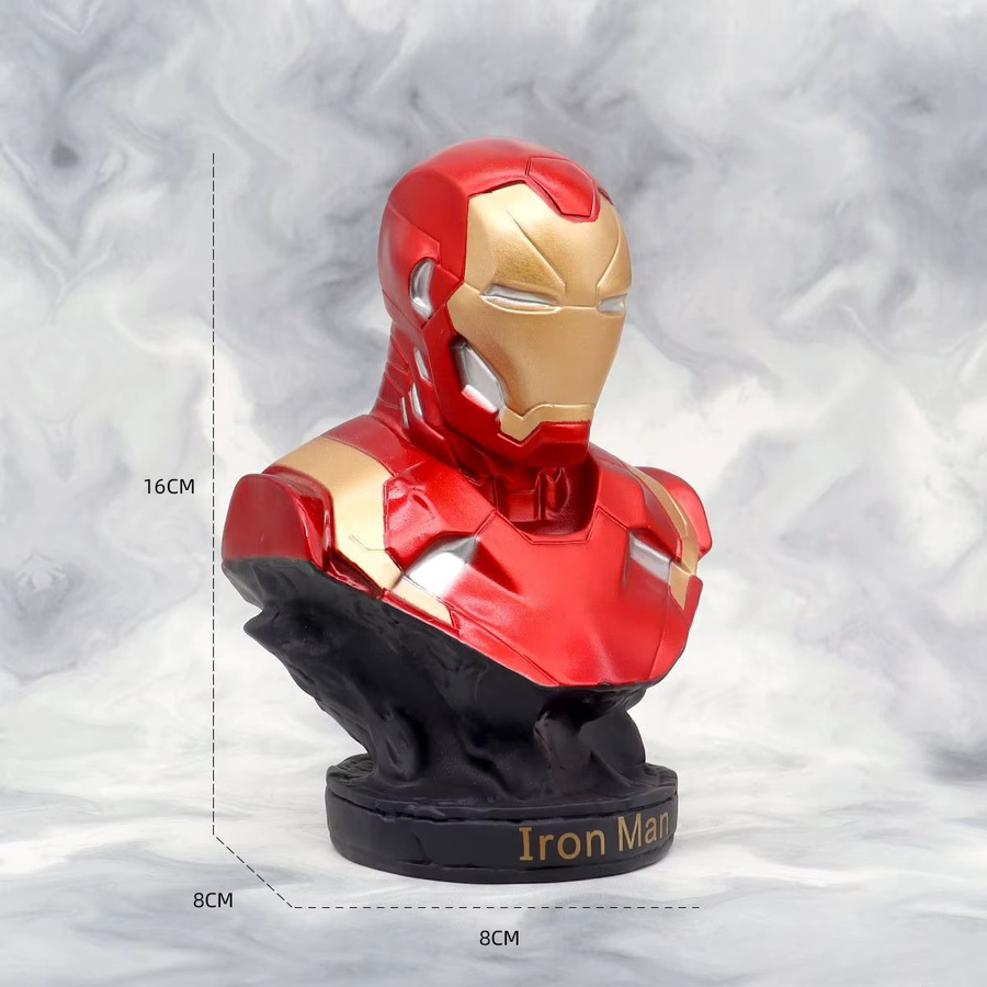 Hot Toys Iron Man Black Panther, Modell Szene Statue, 16 cm, Kunststoff - Bild 2