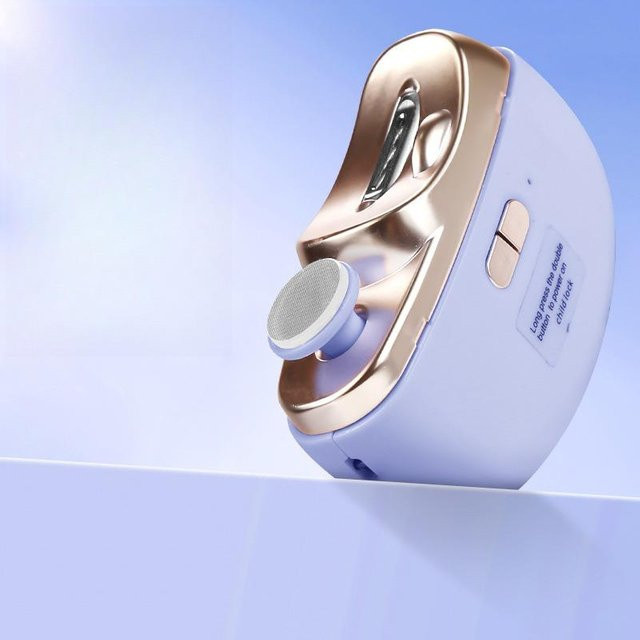 ZCHUA Elektrischer Nagelknipser 2-in-1, violett, Kinder - Bild 1