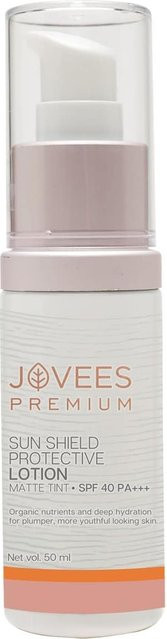 Jovees Sonnenschutzlotion SPF 40, 50 ml, Matte Tönung - Bild 1