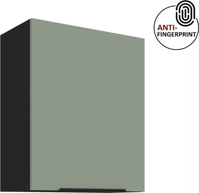 Küchen Hängeschrank ARIA Aquamarin matt mit Einlegeböden, Breite: 60 cm, Höhe: 72 cm - Bild 1