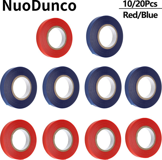 NuoDunco PVC Gartenbindeband Blau für Pflanzen und Gemüse 10-20 Stück - Bild 1