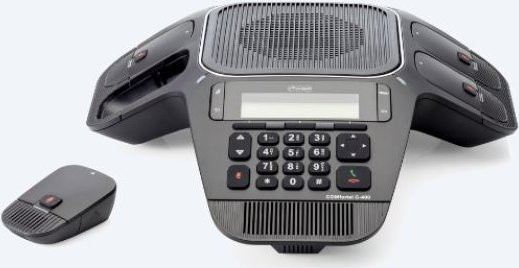 Auerswald COMfortel C-400 Profi IP-Konferenz-Telefon schwarz - Bild 1