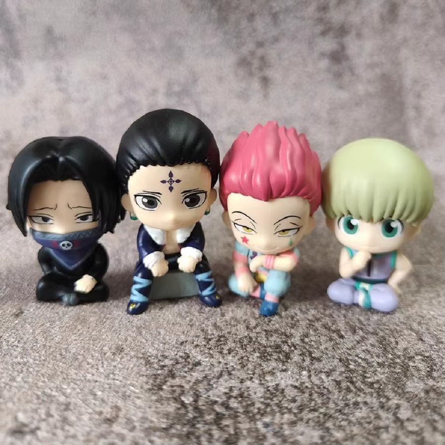 Bandai Hunter x Hunter Q Version Anime Actionfigur Chrollo Lucilfer und Kurapika aus PVC in Multicolor, Höhe: 9 cm - Bild 3