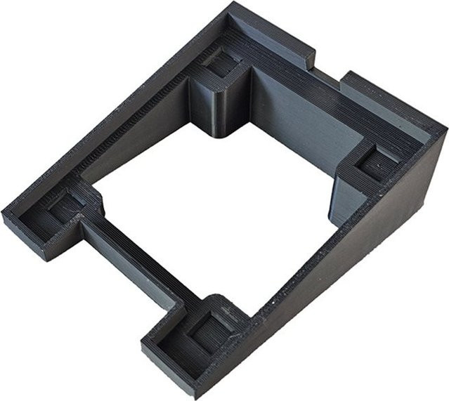 UNCL Ersatz-Schleifständerbasis für Eureka Mignon MMG-Serie Modelle FILTRO PERFETTO SILENZIO MANUALE in Schwarz mit neigbarem Design - Bild 1