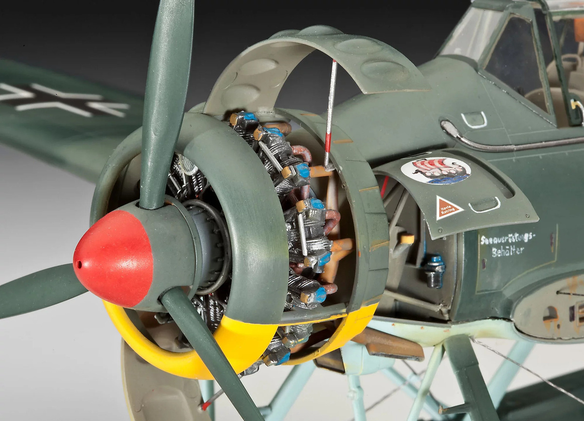 Revell Arado Ar196A-3 Seaplane Wasserflugzeug Marineflieger 1:32 - Bild 3