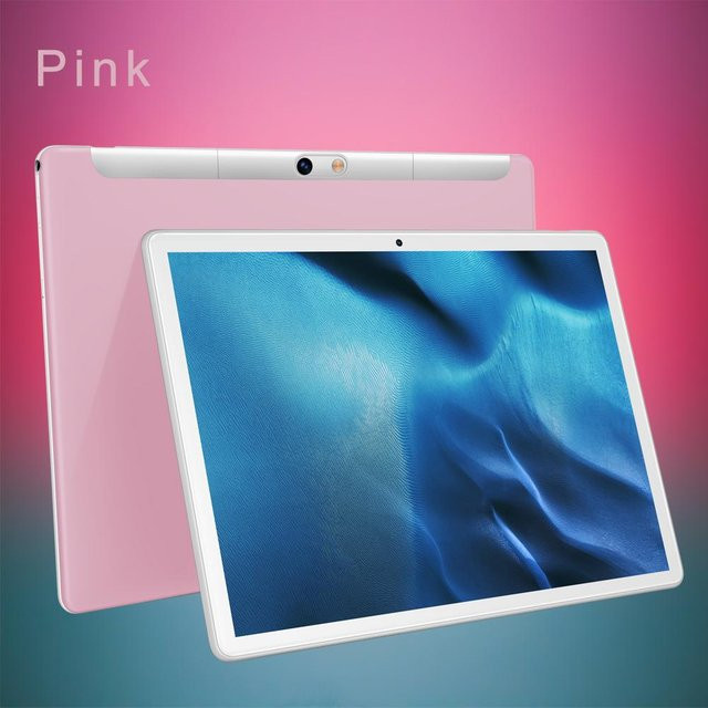 BDF Tablet-PC mit 10,1 Zoll Display, Android 11, 64GB Speicher, 4G und Wifi in Rose Gold - Bild 1
