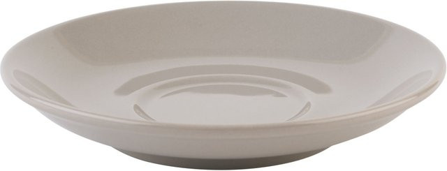 APS Kaffeeuntertassen SNUG aus Porzellan, grau, 6er Pack, B/T/H: 14,5 x 14,5 x 2,5 cm - Bild 1