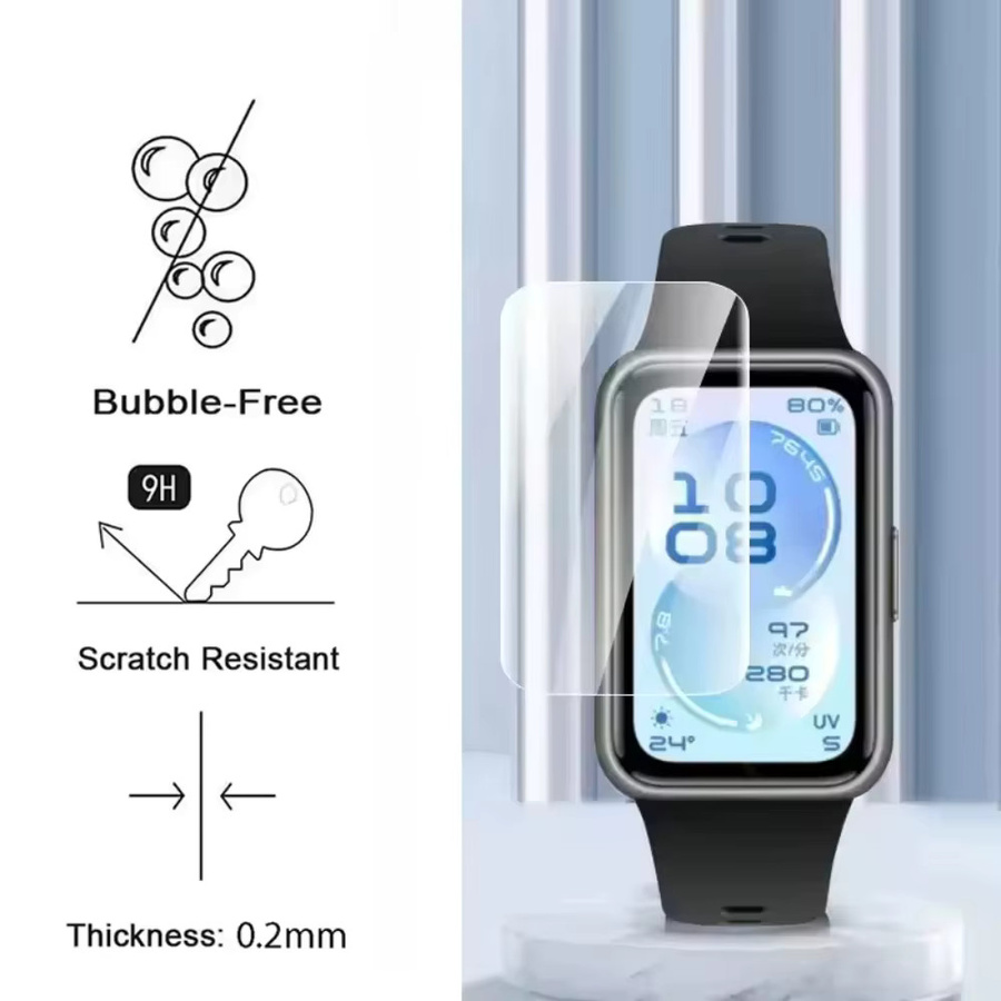 Huawei Displayschutzfolie TPU-Hydrogel, transparent, Huawei Band 11 Pro - Bild 3