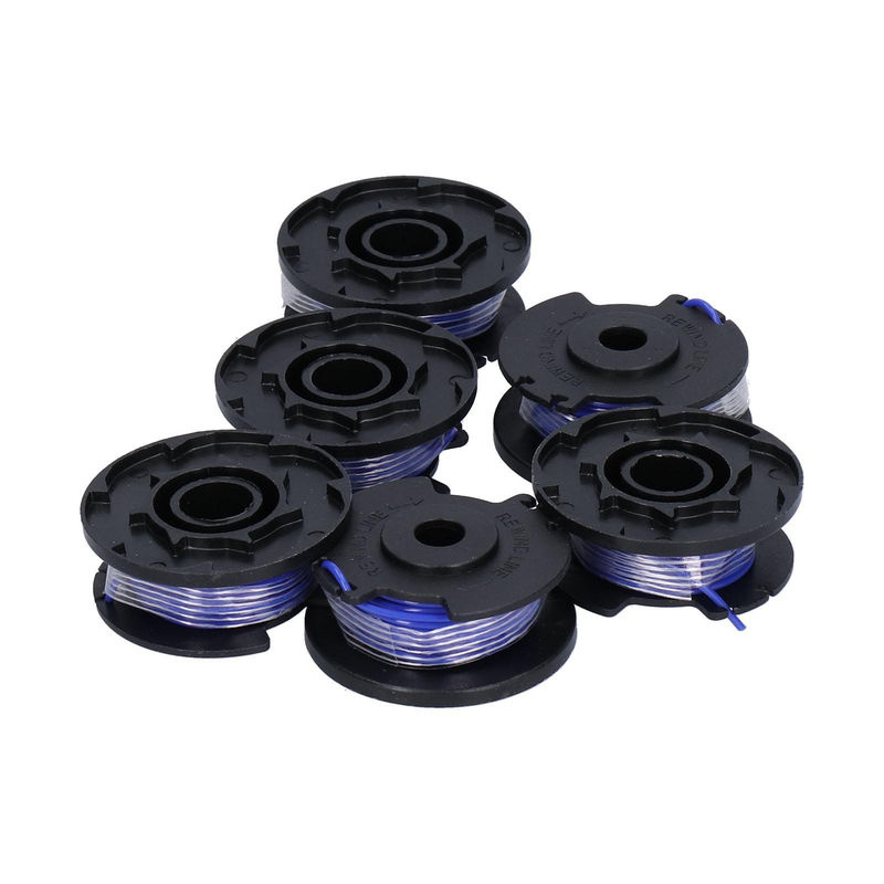 6er Set Kkmoon Ersatz-Spulen für Ryobi 18V 24V 40V Rasentrimmer aus Nylon und ABS - Bild 6