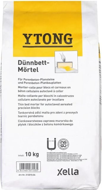 Ytong Dünnbettmörtel Weiß 10 kg - Bild 1