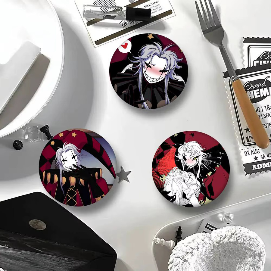 Brosche Game The Freak Circus, Emaille-Pin, rund - Bild 5