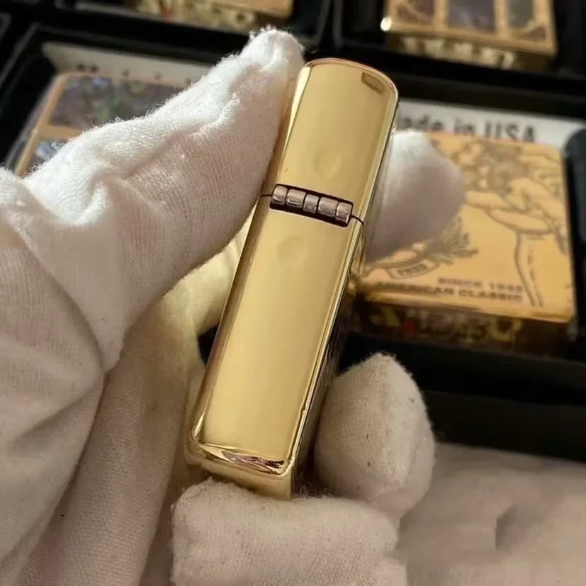 Zippo Rare 88th Anniversary Edition Golden Armor Windproof Collection in Gold mit Karton - Bild 3