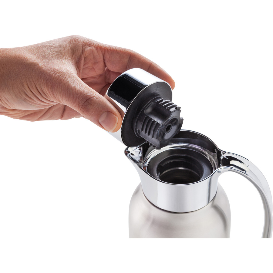Helios Edelstahl-Isolierkanne Meeting silber, 0,6 l - Bild 2