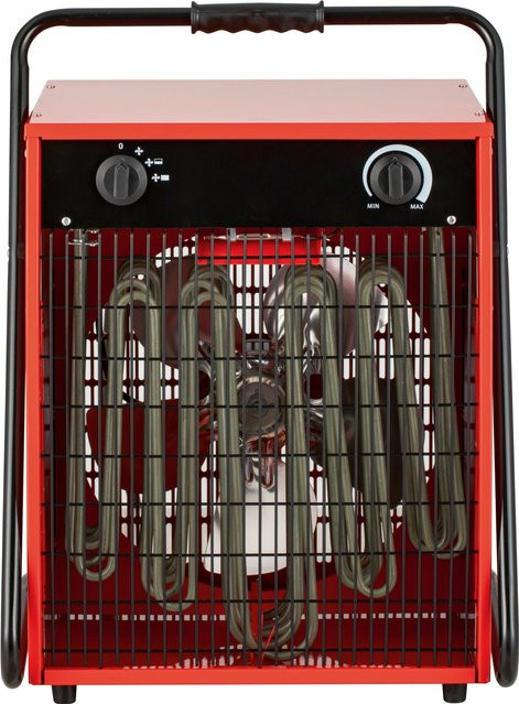 Industrieheizlüfter Estrup Hot Air 15.000 W in Rot-Schwarz - Bild 1