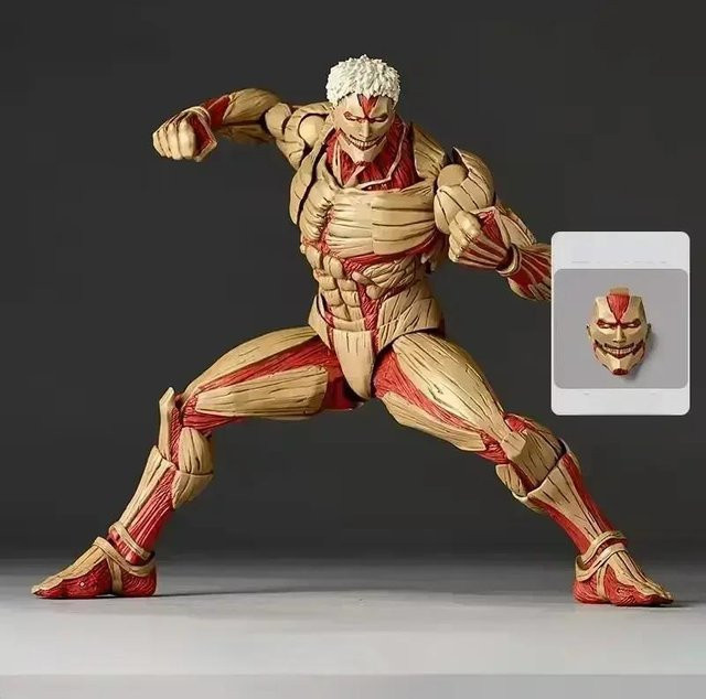 Kaiyodo Attack on Titan Gepanzerter Titan Revoltech Yamaguchi, Actionfigur, ab 14 Jahren - Bild 1