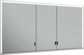 Keuco Royal Lumos 3-teiliges Set für lange Türen ohne Ablage in Silber eloxiert, B/H/T: 140 x 73 x 16 cm - Bild 1