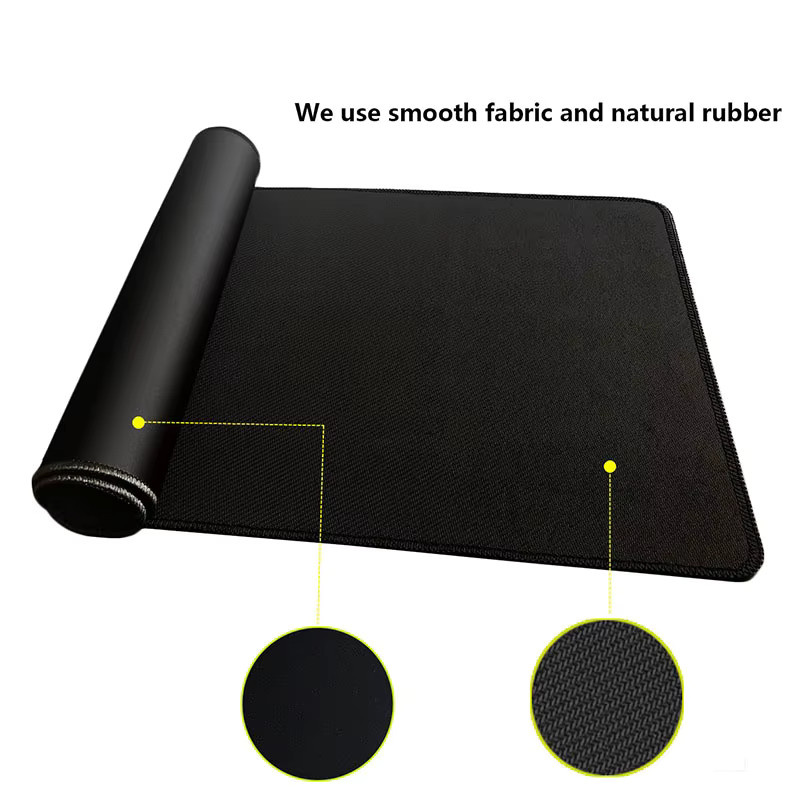 HYBXAXC XXL Mousepad mit Fender Gitarren-Design für Gamer und Büro, Schwarz oder Weiß - Bild 3