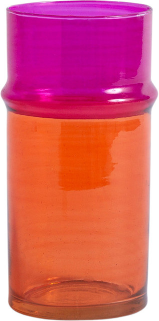 HAY Marokkanische Glasvase in Orange und Multicolour für den Tisch - Bild 1