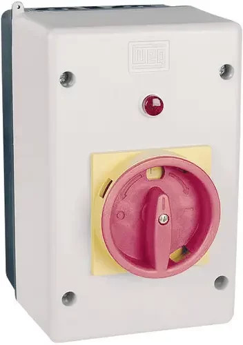 WEG MPE55G-E Installations-Gehäuse aus Kunststoff in Lichtgrau - Bild 1