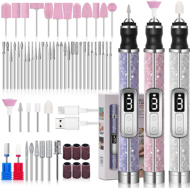 YIKOOLIN Elektrisches Nagelbohrer-Set, Unisex - Bild 1
