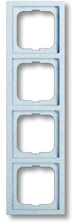 Busch-Jaeger Rahmen Future Linear 4-fach Unterputzmontage Silber - Bild 2