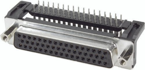 HARTING Steckverbinder 09 66 512 6603 Farbe: Silber, Polzahl: 50, Löttechnik - Bild 1