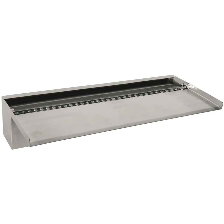 Ubbink Niagara 60 LED Wall Wasserfall aus Edelstahl Inox 316L mit Trafo 12 V und 35 LEDs - Bild 2