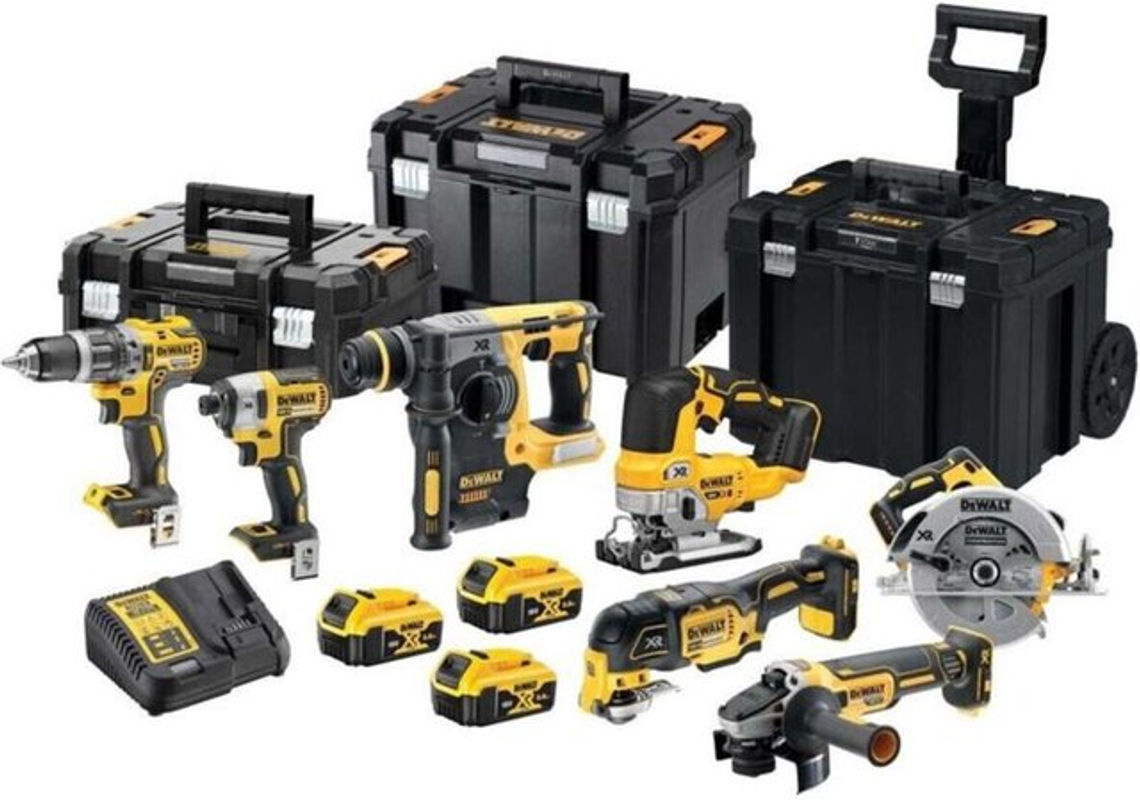 DeWalt DCK755P3T-QW Kombiset mit Akku in Gelb - Bild 2