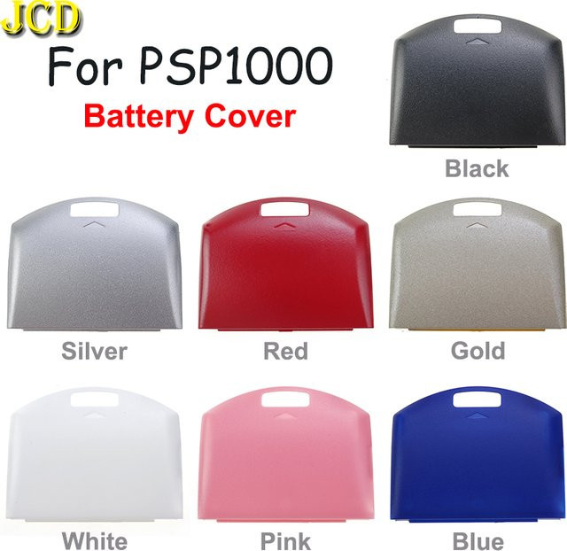 JCD Batterieabdeckung für PSP 1000 Konsole in Multicolour und Schwarz für PSP 1001 1002 1003 1004 Fat - Bild 1