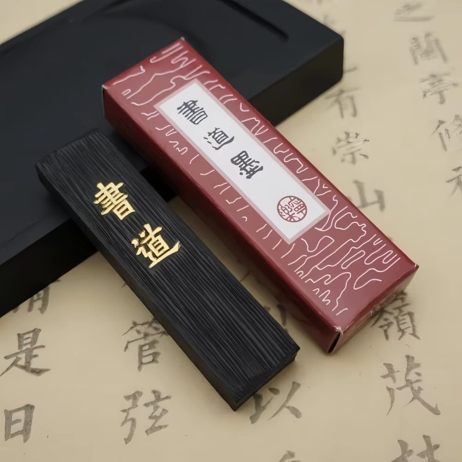 Shudao Chinesische Kiefernruß-Tinte in Schwarz für Kalligrafie und Malerei - Bild 3