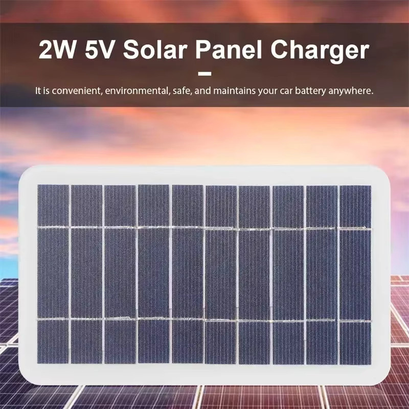 EESBAO Tragbares Solarladegerät mit USB-C für schnelles Aufladen, Weiß - Bild 3