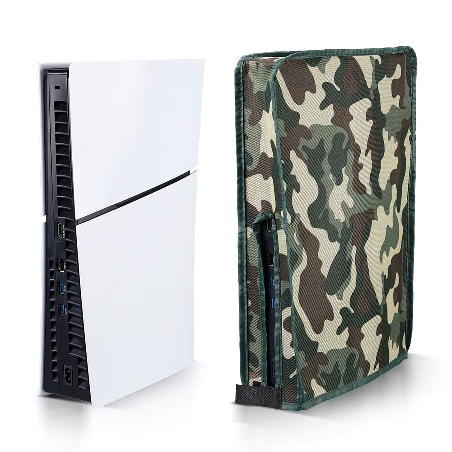 YECKTEGJ Anti-Scratch Staubschutzhülle für PS5 Slim Disc und Digital Konsole, Multicolour - Bild 2