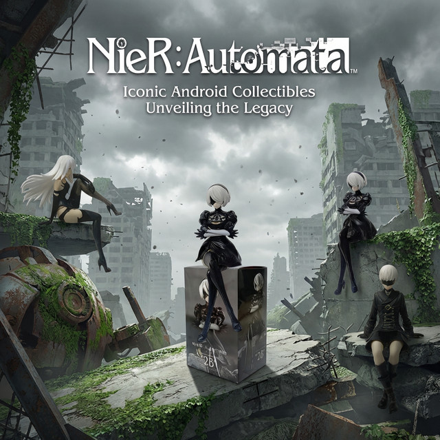 SEGA NieR:Automata 2B Yorha Nr. 2 Typ B Premium Chokonose Figur, 15cm - Bild 1
