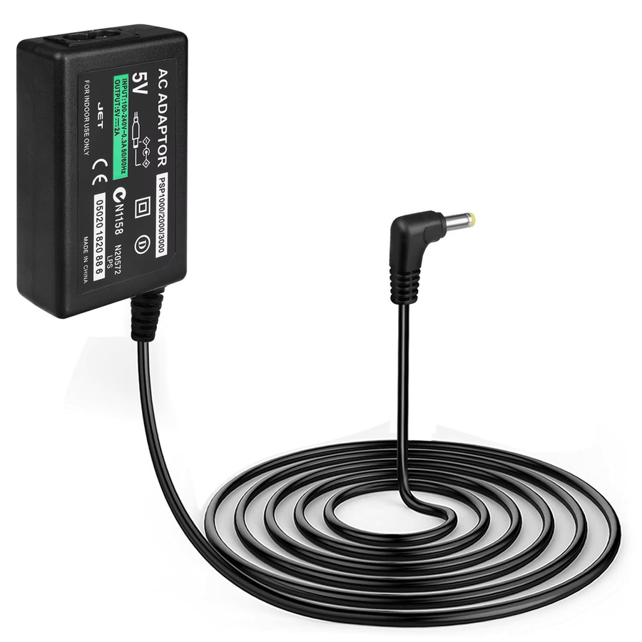 Sony AC-Ladegerät-Adapter für PlayStation PSP 1000 2000 3000 Serie, Schwarz - Bild 4
