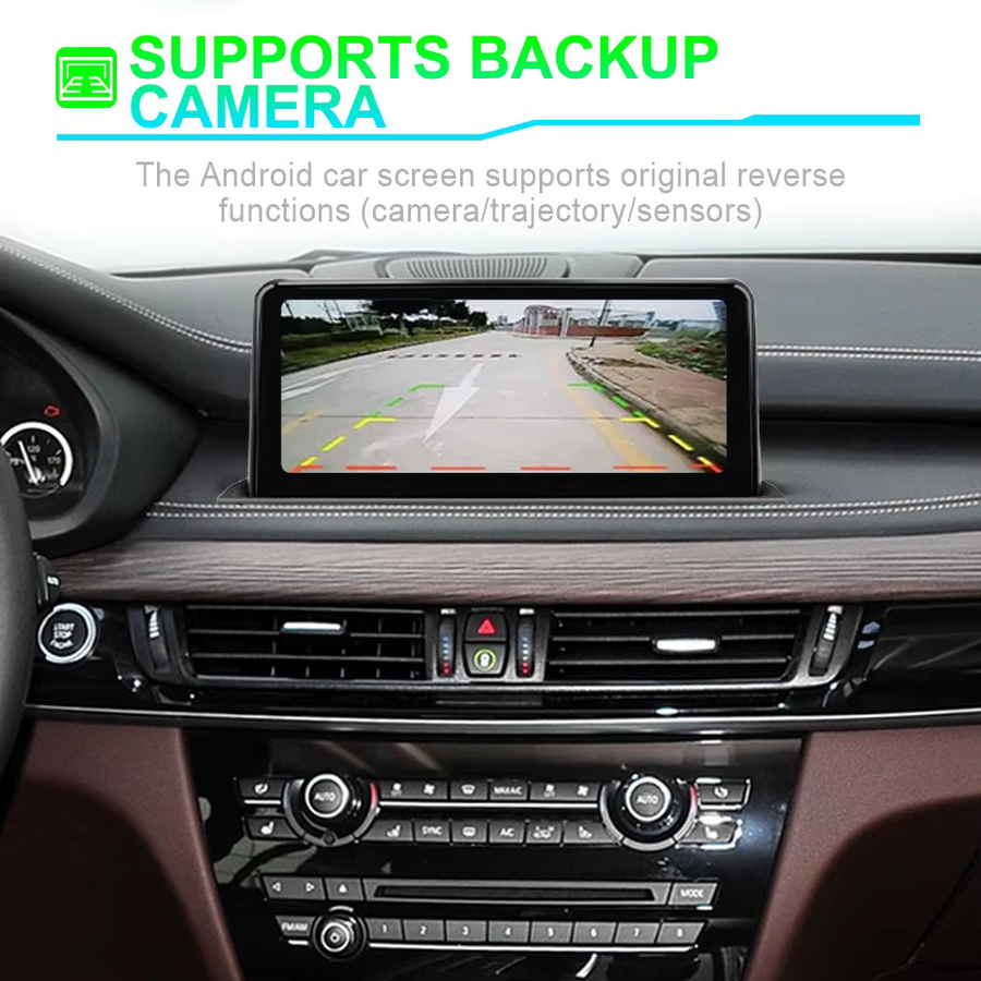DMD Android 15 Multimedia Radio für BMW X5 F15 und X6 F16 (2014-2017) mit 10,25 Zoll Touchscreen, Wireless CarPlay, Android Auto, Bluetooth und GPS, Qualcomm 665, Schwarz - Bild 4