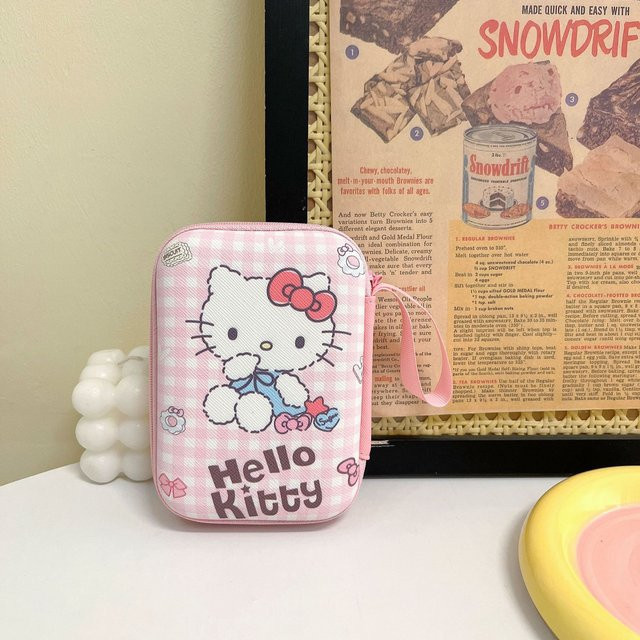 Sanrio Hello Kitty Tragbare Aufbewahrungsbox, Kuromi Aufbewahrungstasche, Pochacco Schutzhülle - Bild 1