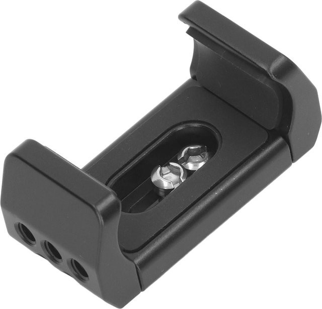 CosyHome Powerbank-Halter aus Aluminiumlegierung in Schwarz, Klemmhalter für 14 Zoll mit 53 bis 80 mm Breite und Schraubloch - Bild 1