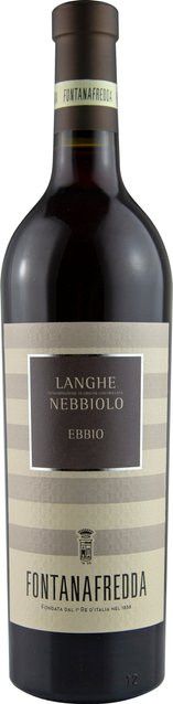 Fontanafredda Ebbio Nebbiolo Rotwein, 2024, Piemont, trocken, 0,75 l - Bild 1