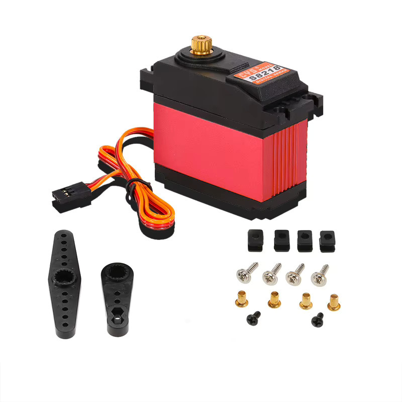 Flyhike Servo, digitales wasserdichtes Metall Getriebe, 40kg, für RC Auto - Bild 4