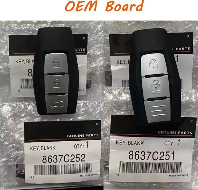 KEYECU Original OEM Smart Remote Auto Schlüsselanhänger für Mitsubishi Outlander 2021-2024, 2/3 Tasten, KR5MTXN1, 433 MHz, 4A Chip, Schwarz - Bild 1