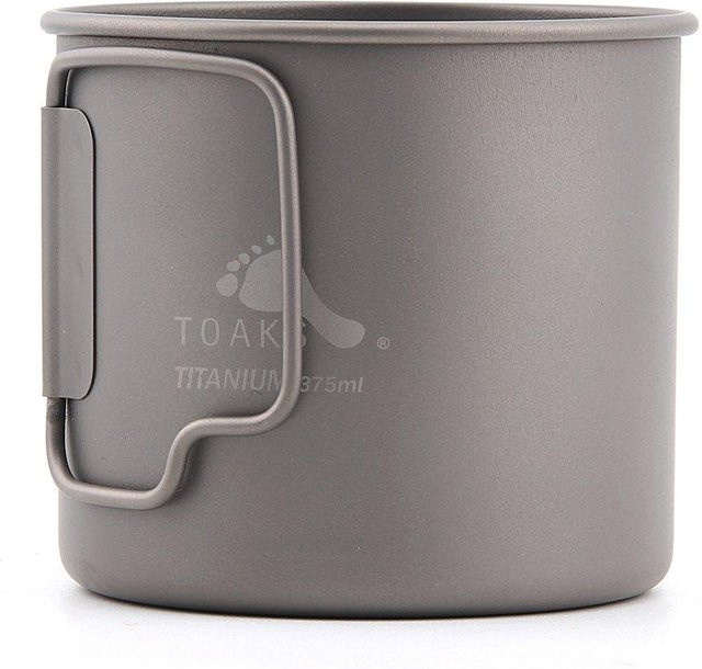 TOAKS Titan Becher in Grau, 375 ml - Bild 1