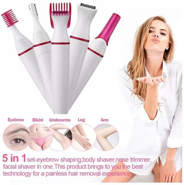 Y-Meiyaa Epilierer 5 in 1, weiß, Damen - Bild 1